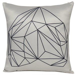 Oussum Geometric Digital Print Cushion Pillow Cover for Home Decorative